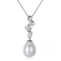Collar Gaurosa Mujer Fantasy in Plata Perla FN030-PU - FN030-PU